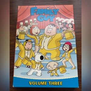 Family Guy Volume Three DVD Set TV Series 2004 Humor